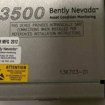 Bently Nevada 3500/50-04-00 136703-01 I/O Module with Internal Terminations