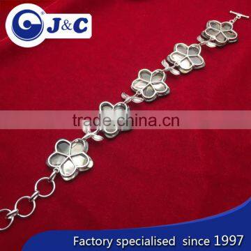 Fashion Black Mother of Sea Shell Flower Pendant photo-3