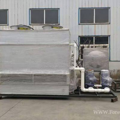 Automatic water cooling tower machine for induction heating furnace