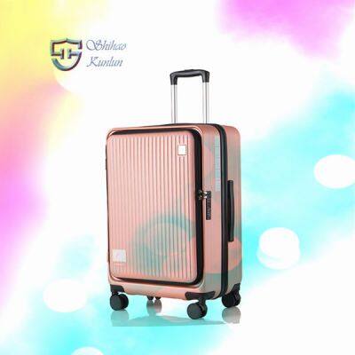 Fashionable Two-Piece ABS/PC Spinner Luggage Sets 2 Piece Traveling Suitcase Stylish and Convenient photo-4