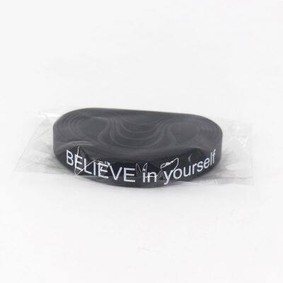 China Supplier Custom Black History Month US Canada February Social Activities Durable Soft Comfortable Silicone Wristband