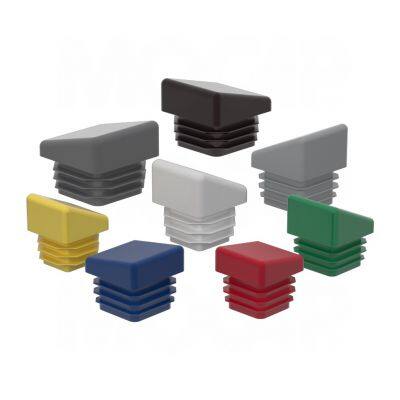 Special Shape Pipe End Plug Cap Square Shape Plastic Ladder Feet Caps