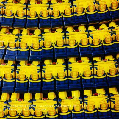 Печать и обработка минифигур LEGO методом PAD, печать деталей тела минифигур игрушек photo-3
