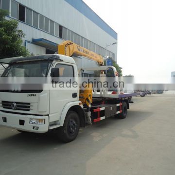 Dongfeng wrecker towing truck,4x2 china tow truck with crane