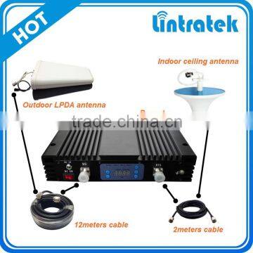 AGC MGC LED display booster 2g 3g 4g 900 1800 2600mhz cellphone signal receiver LTE triple band all in one booster