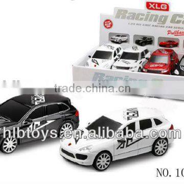 1:24 scal Metal Pull Back Car with music and light,racing car