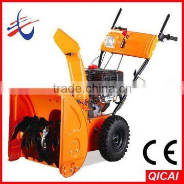 Single-handed Gasoline Track 13HP Snow Blower Rubber Track Jinhua Wuyi photo-6