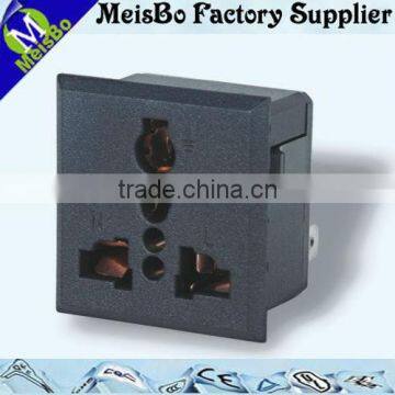 10A 250V AC universal wall socket