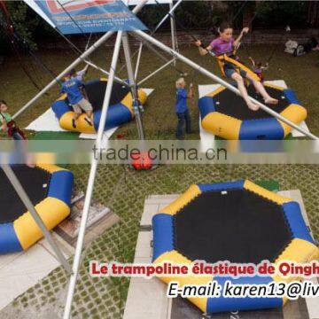 High Jump Bed, Mobile 4 in 1 Bungee Trampoline