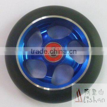 110 mm Scooter Wheels Metal Core For Envy Scooters photo-3
