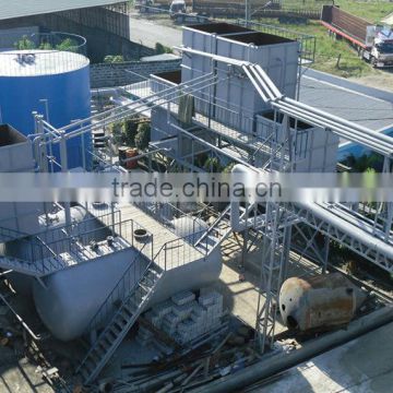 automatic used plastic oil refining unit waste oil recycling machine user oil refinery with CE ISO