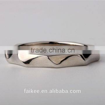 Wholesale Wave Ring Settings Without Stones 925 Sterling Silver Ring photo-3