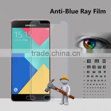 New hot sale anti-shatter anti blue screen protector for samsung A7 2016 popular