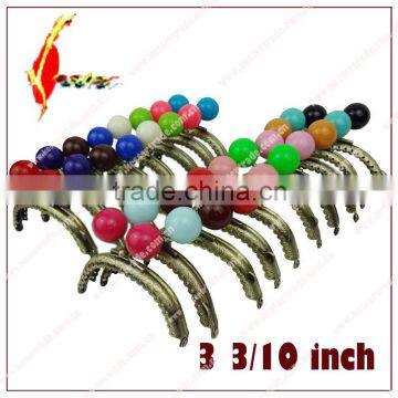 Fashion 8.5cm resin kiss lock purse frame