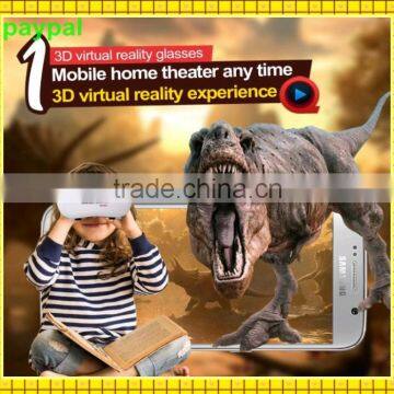 Factory supply plastic 3d virtual reality glasses