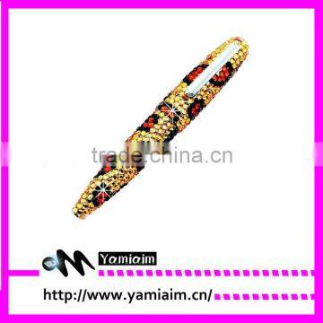 Diamond leopard pen noverty Luxury gift item pen with rhinestone