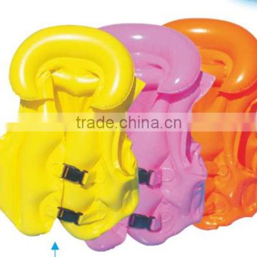 pvc inflatable swimming vest, inflatable life jacket, inflatable swim vest