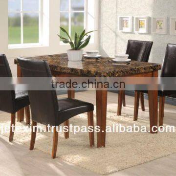 Faux Marble Dining Set