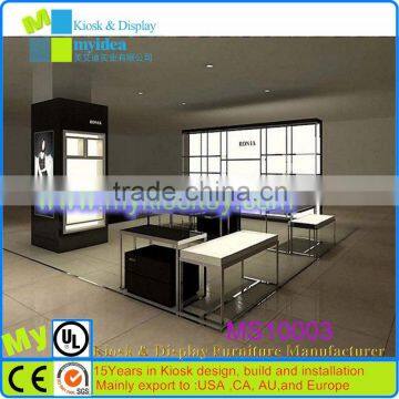 retail clothing store furniture/good quality stainless steel clothing store furniture