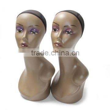 2016 New Arrival Wholesale Wig Display Mannequin Head Head Up Display Cheap Display Mannequin For Sale                        
                                                Quality Choice