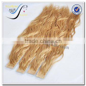 2016 Products Wholesale Cheap Deep Curly Tape Hair Extensions photo-3