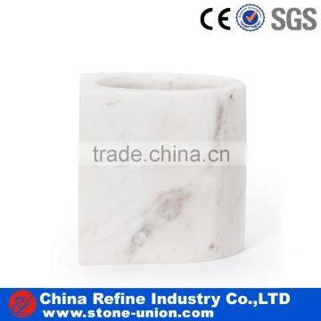 Wholesale new design scented soy candle white marble candle holder                        
                                                                                Supplier's Choice