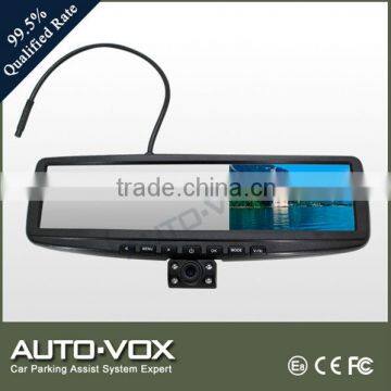 1080P H.264 mirror DVR monitor for car reverse system