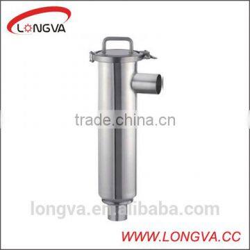 Sanitary Stainless Steel Weldign Angle Type Wort Filter photo-5