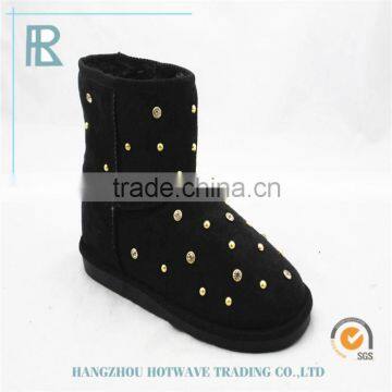 Latest Fashion Pretty Bowknot 2015 wholesale snow boots