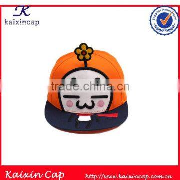 Boys and girls 3 d embroidery cartoon hat