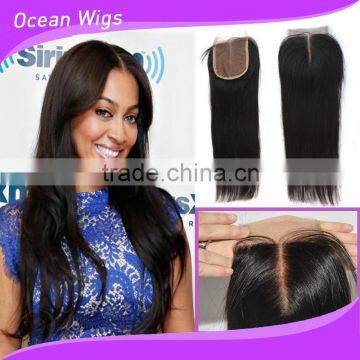 new arrival hair lace closure, straight, natural color