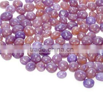 Ziplocked 10% Fruit Assorted Soft Chewy Fruit Candy Grape Flavoured With Sugar Coated