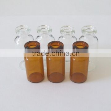 Injection glass vials