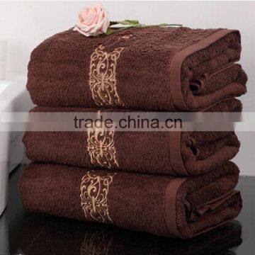 Wholesale Hotel Supplies 100% Cotton Hotel Bath Towel Eco-friendly Cheap Bath Towel