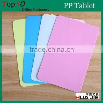 Plastic Sheets A4 B6 A6 PP Tablet Writing Board