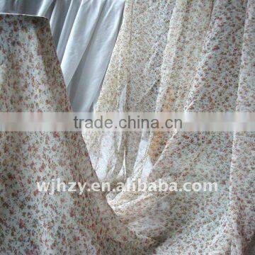 printed silk cotton blend fabrics textile