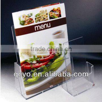 high quality clear acrylic brochure holder