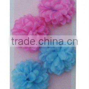 4 PCS FASHION FLOWER WITH ELASTIC