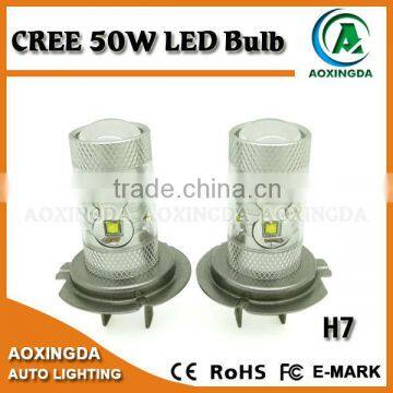 12~24V H7 CREE 50W LED car light bulb