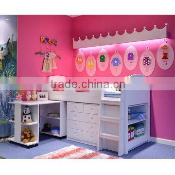 Kids Loft Bed Multi Function Furniture Space Saving Loft Bed For Sales