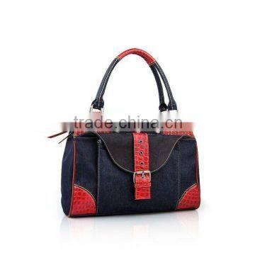 2171-2014 Original denim jean bags, Fashion designer women beauty bag