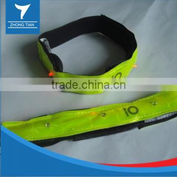 LED Safety Flashing Arm Bands, Safety Reflector Tape with LED