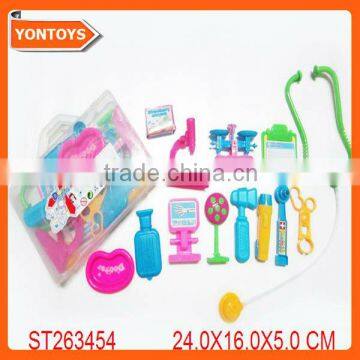 Plastic medical doctor kit toy for children