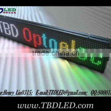 Best image programmable 16 dots full color indoor/outdoor led sign board