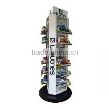 Rotary Metal Shoes Display Rack