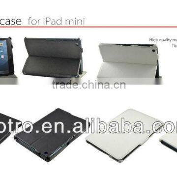 newest!!! For iPad leather case, multifunctional rotary leather cases for iPad mini, high quality for iPad mini case