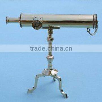 Telescope, Brass Telescope With Stand, Nautical decor