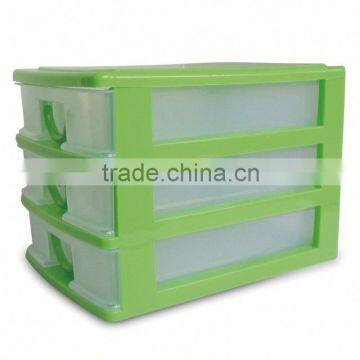 small plastic storage cabinet