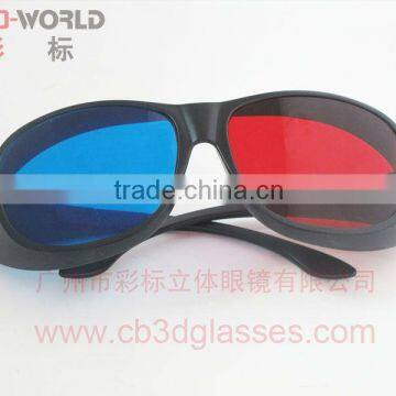 colorful frame 3d red cyan glasses