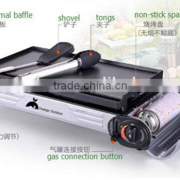 Outdoor Multifunction Gas Burner Barbecue Grill photo-2